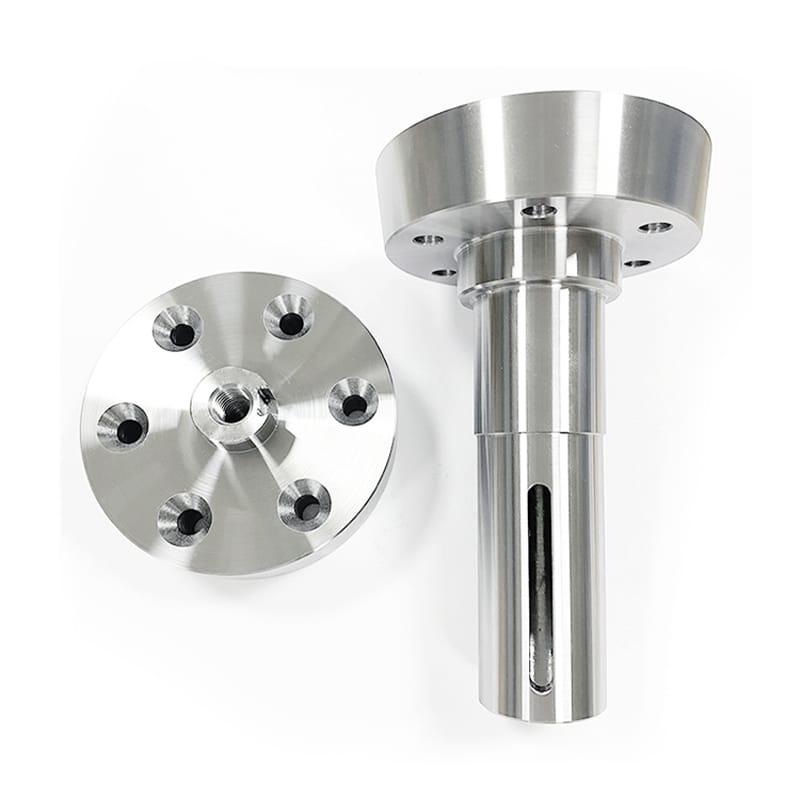 CNC Metal Machining Flanged Shaft