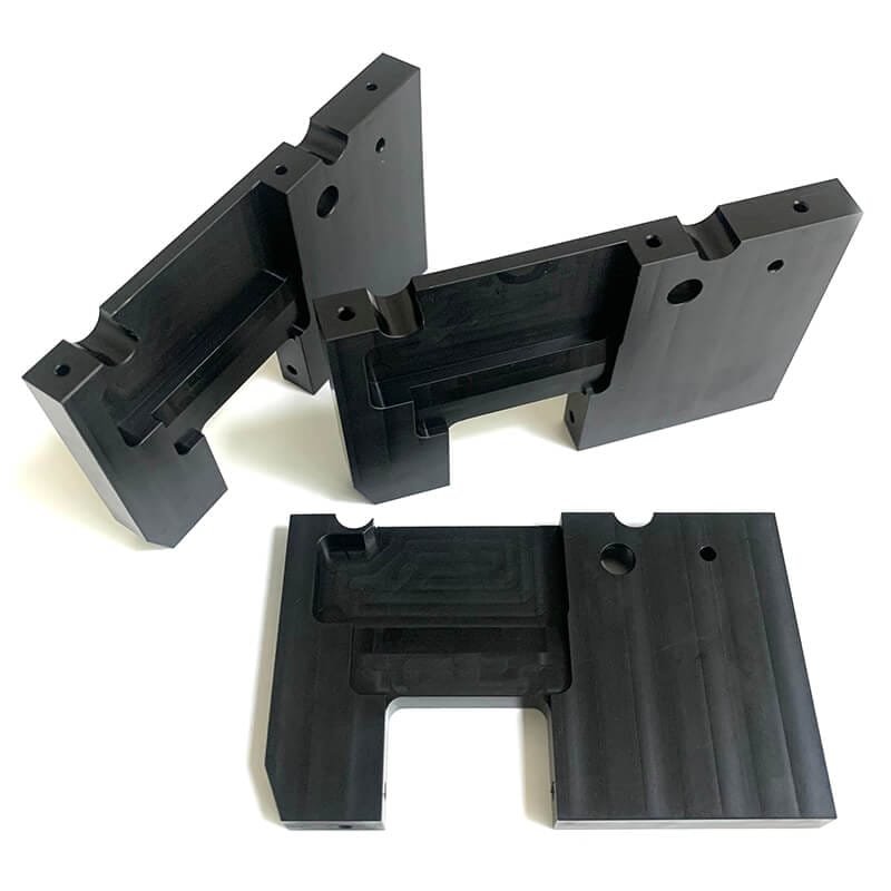Custom CNC Milling Parts of Black PVC for Optical Equipment