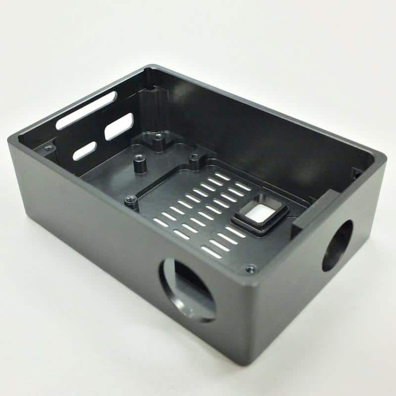 CNC Milling Black Aluminum Anodizing Case