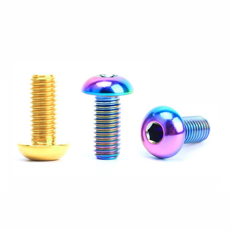 Customized ISO7380 Flat Round Head Hexagon Screw