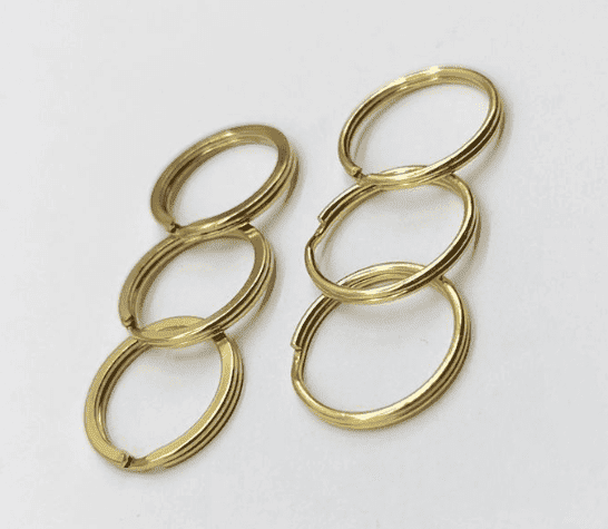 Brass H62 Split Ring